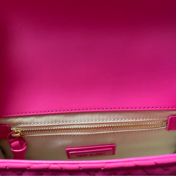 Tory Butch Fleming Bag (Hot Pink) - Picture 5 of 6